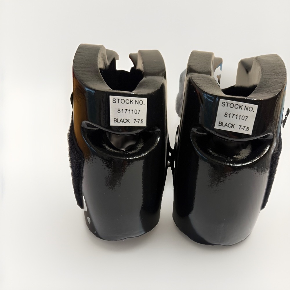New Pro Force Lightning Kicks Sparring Footgear-Shoes / Size Small 7 - 7.5 Black - Picture 5 of 5